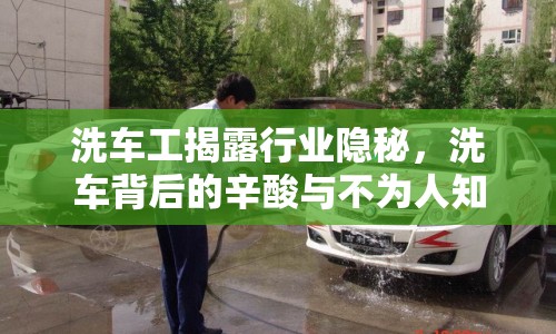 洗車(chē)工揭露行業(yè)隱秘，洗車(chē)背后的辛酸與不為人知的秘密