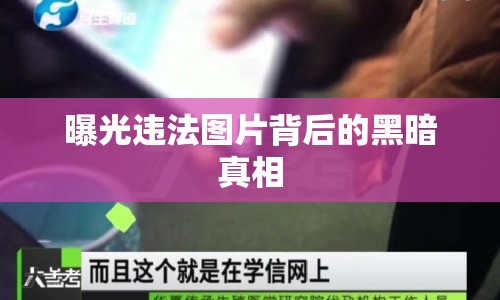 曝光違法圖片背后的黑暗真相