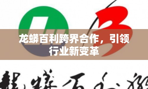 龍蟒百利跨界合作，引領(lǐng)行業(yè)新變革
