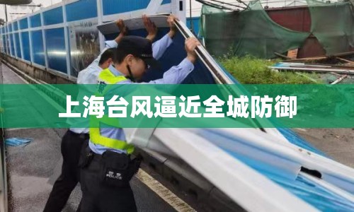 上海臺(tái)風(fēng)逼近全城防御