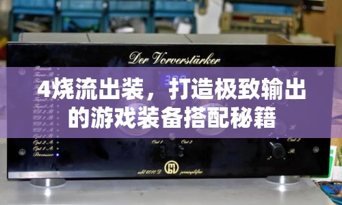 4燒流出裝，打造極致輸出的游戲裝備搭配秘籍