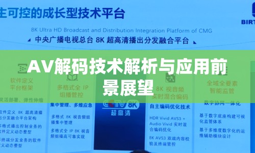 AV解碼技術解析與應用前景展望