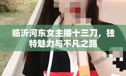 臨沂河東女主播十三刀，獨特魅力與不凡之路