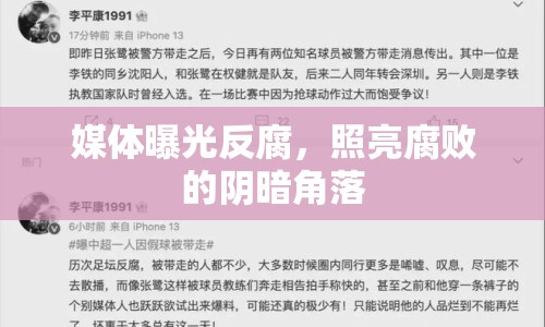 媒體曝光反腐，照亮腐敗的陰暗角落