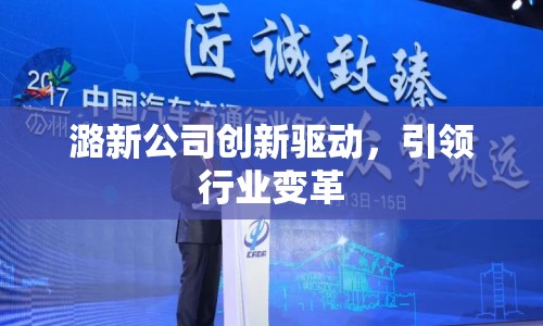 潞新公司創(chuàng)新驅(qū)動(dòng)，引領(lǐng)行業(yè)變革