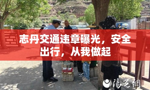 志丹交通違章曝光，安全出行，從我做起