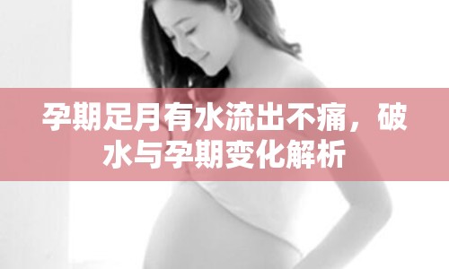 孕期足月有水流出不痛，破水與孕期變化解析