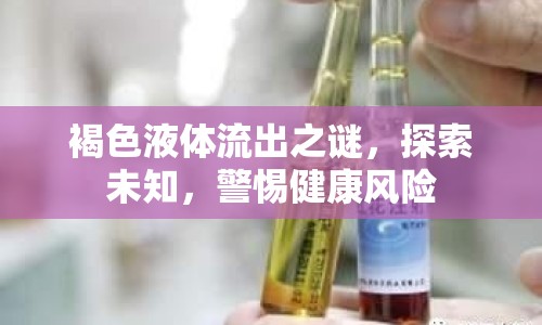 褐色液體流出之謎，探索未知，警惕健康風險