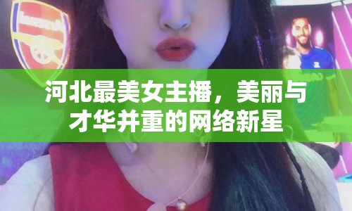 河北最美女主播，美麗與才華并重的網(wǎng)絡新星