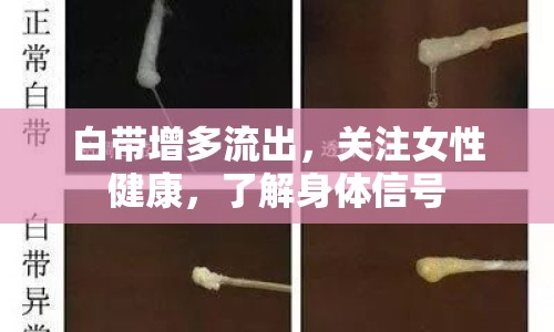 白帶增多流出，關注女性健康，了解身體信號