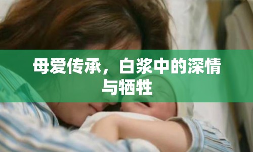 母愛傳承，白漿中的深情與犧牲