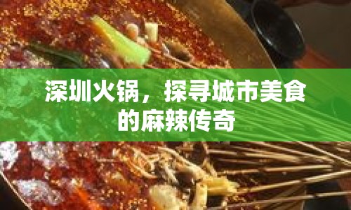 深圳火鍋，探尋城市美食的麻辣傳奇