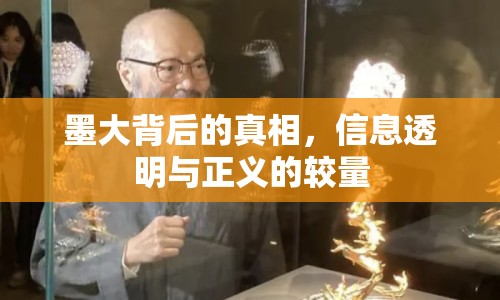 墨大背后的真相，信息透明與正義的較量