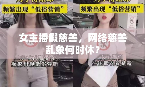 女主播假慈善，網(wǎng)絡(luò)慈善亂象何時(shí)休？