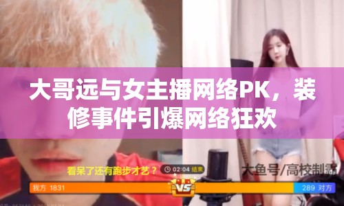 大哥遠與女主播網(wǎng)絡PK，裝修事件引爆網(wǎng)絡狂歡