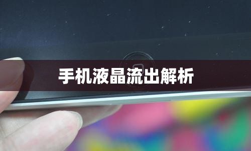 手機液晶流出解析