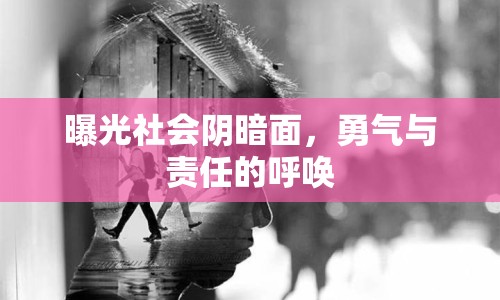 曝光社會(huì)陰暗面，勇氣與責(zé)任的呼喚
