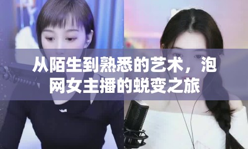 從陌生到熟悉的藝術(shù)，泡網(wǎng)女主播的蛻變之旅