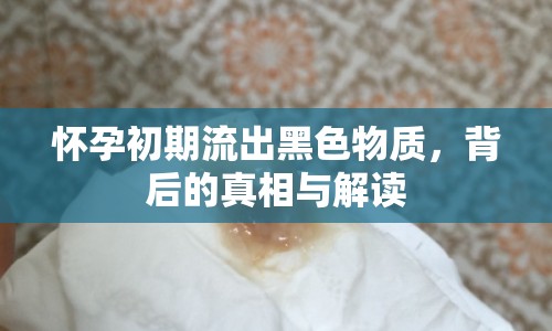 懷孕初期流出黑色物質(zhì)，背后的真相與解讀
