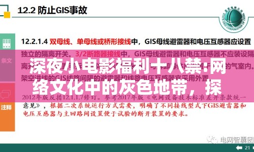 深夜小電影福利十八禁:網(wǎng)絡(luò)文化中的灰色地帶，探討十八禁內(nèi)容的邊界與影響