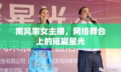 南風(fēng)家女主播，網(wǎng)絡(luò)舞臺(tái)上的璀璨星光
