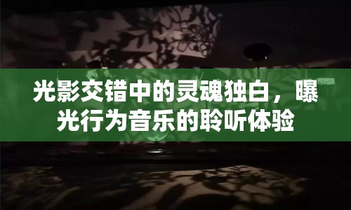 光影交錯中的靈魂獨(dú)白，曝光行為音樂的聆聽體驗(yàn)