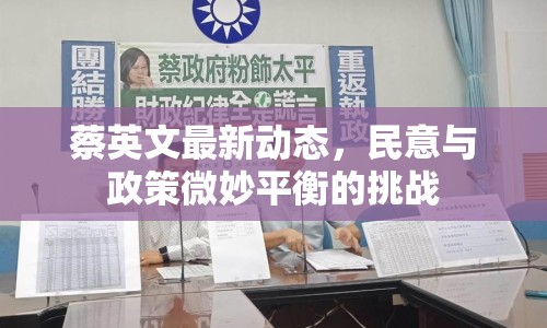蔡英文最新動態(tài)，民意與政策微妙平衡的挑戰(zhàn)