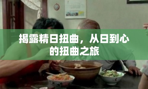 揭露精日扭曲，從日到心的扭曲之旅
