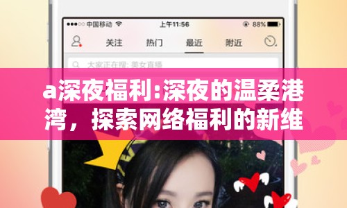 a深夜福利:深夜的溫柔港灣，探索網(wǎng)絡(luò)福利的新維度