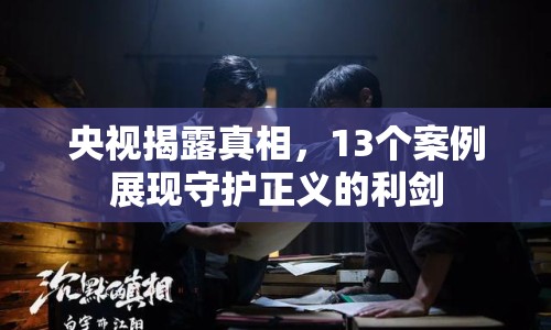 央視揭露真相，13個案例展現(xiàn)守護(hù)正義的利劍