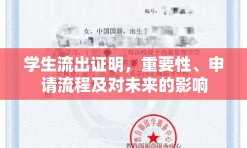 學(xué)生流出證明，重要性、申請(qǐng)流程及對(duì)未來(lái)的影響