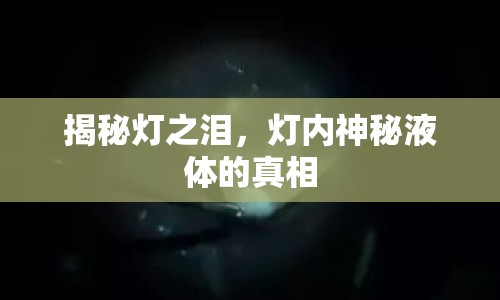 揭秘?zé)糁疁I，燈內(nèi)神秘液體的真相