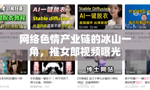 網(wǎng)絡(luò)色情產(chǎn)業(yè)鏈的冰山一角，推女郎視頻曝光