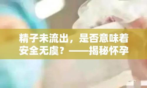 精子未流出，是否意味著安全無虞？——揭秘懷孕的奧秘