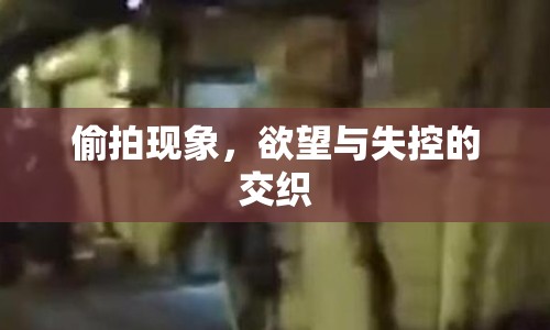 偷拍現(xiàn)象，欲望與失控的交織