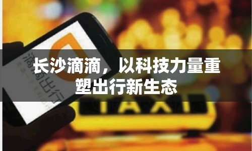 長沙滴滴，以科技力量重塑出行新生態(tài)