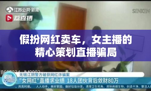假扮網(wǎng)紅賣車，女主播的精心策劃直播騙局