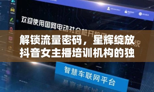 解鎖流量密碼，星輝綻放抖音女主播培訓(xùn)機(jī)構(gòu)的獨(dú)特魅力揭秘