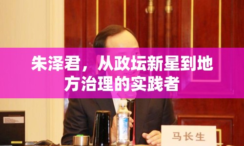 朱澤君，從政壇新星到地方治理的實(shí)踐者