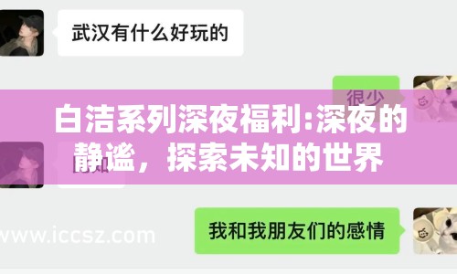 白潔系列深夜福利:深夜的靜謐，探索未知的世界