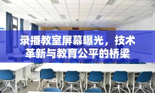 錄播教室屏幕曝光，技術(shù)革新與教育公平的橋梁