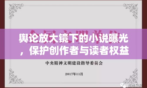 輿論放大鏡下的小說曝光，保護創(chuàng)作者與讀者權(quán)益的應(yīng)對策略