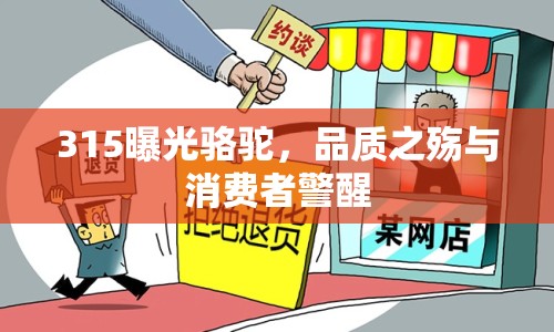 315曝光駱駝，品質(zhì)之殤與消費者警醒