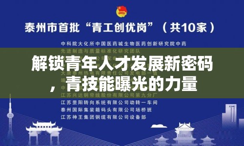 解鎖青年人才發(fā)展新密碼，青技能曝光的力量
