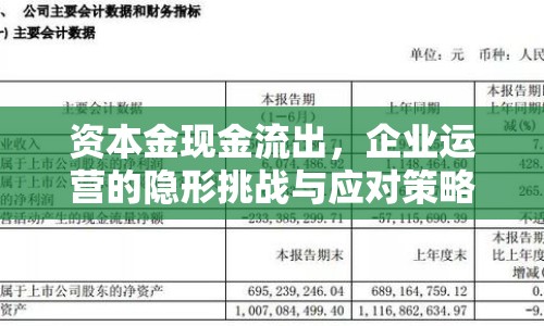 資本金現(xiàn)金流出，企業(yè)運(yùn)營(yíng)的隱形挑戰(zhàn)與應(yīng)對(duì)策略