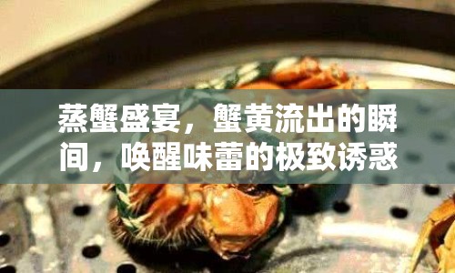 蒸蟹盛宴，蟹黃流出的瞬間，喚醒味蕾的極致誘惑