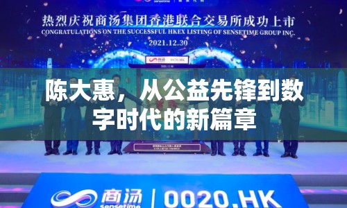 陳大惠，從公益先鋒到數(shù)字時代的新篇章