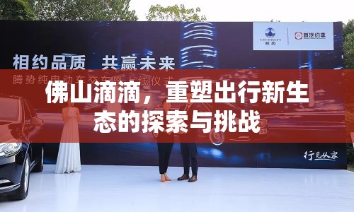 佛山滴滴，重塑出行新生態(tài)的探索與挑戰(zhàn)