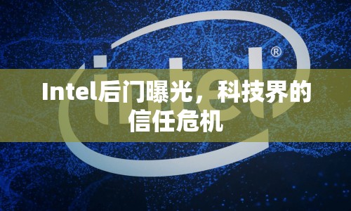 Intel后門曝光，科技界的信任危機(jī)