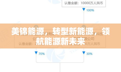 美錦能源，轉(zhuǎn)型新能源，領(lǐng)航能源新未來